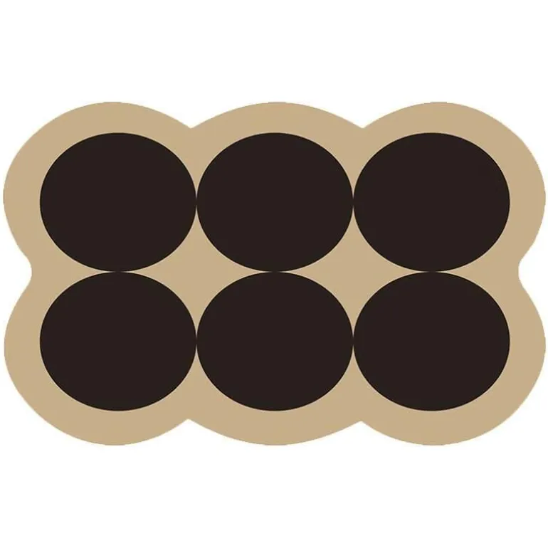 Diatom Bath Mat - Colorful Circle Design