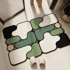 Diatom Mud Bath Mat - Absorbent Color-Matching Bathroom Rug