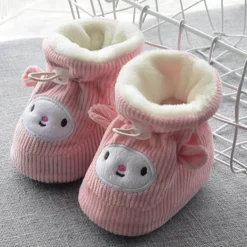 Dicke, warme Baby-Hausschuhe aus Baumwolle - Happy Baby Footwear