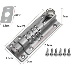 Diebstahlsicheres Passwort-Türschloss - Sicheres schlüsselloses Zugangssystem