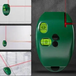 Digitale Laserwasserwaage - Präzisionswerkzeug für den rechten Winkel