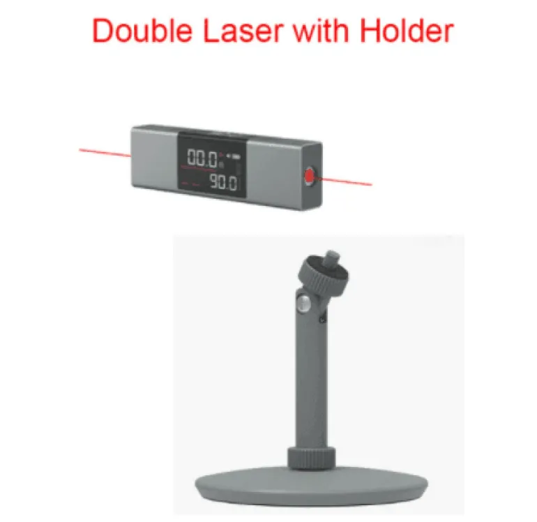 Digitale Laserwasserwaage – 2-in-1-Messgerät