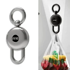 Digitale Taschenwaage als Schlüsselanhänger – Reisefreundliche Mini-Anzeigewaage
