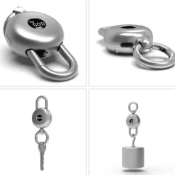 Digitale Taschenwaage als Schlüsselanhänger – Reisefreundliche Mini-Anzeigewaage