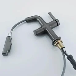 Digitaler Badezimmerhahn aus Messing – Elegantes Aqua View Design