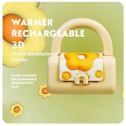 Digitaler Handwärmer Power Bank – Stilvolles Handtaschen-Accessoire