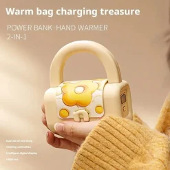 Digitaler Handwärmer Power Bank – Stilvolles Handtaschen-Accessoire