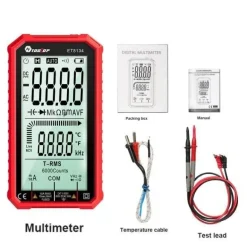 Digitaler LCD-Spannungstester – Tragbarer elektrischer Tester