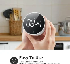 Digitaler magnetischer Küchentimer - LED-Kochtimer