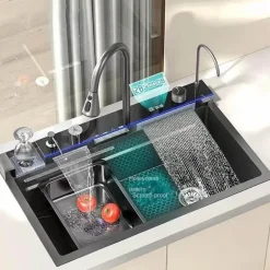 Digitaler Smart Wasserhahn - Multifunktionales Regenwasserbecken