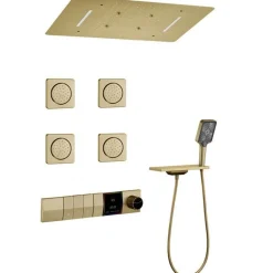 Digitales Regenduschsystem – Multi-Jet-Touchscreen-Duschkopf