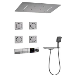 Digitales Regenduschsystem – Multi-Jet-Touchscreen-Duschkopf