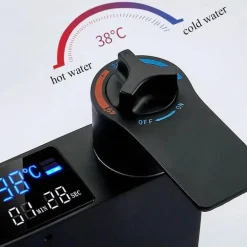 Digitales Thermostat-Duschset – Stilvolles Druckduschsystem