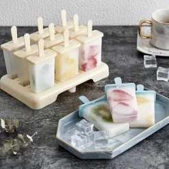 DIY hausgemachte Eisformen für Eis am Stiel