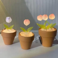 DIY Rose Glow Nachtlampe - Kreativer Wohndekor-Akzent