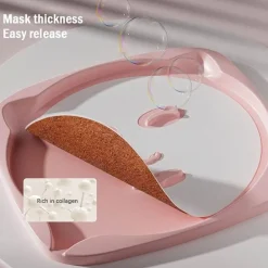 DIY-Gesichtsmaskenschale – Wiederverwendbare Form für die Hautpflege