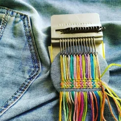 DIY-Set für kleinen Webstuhl – Zubehör für Handstricken