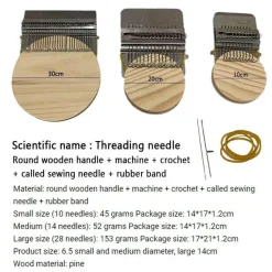 DIY-Set für kleinen Webstuhl – Zubehör für Handstricken