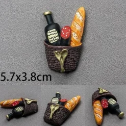 3D-Lebensmittelmagnete – Kreative Küchendekoration und Accessoires