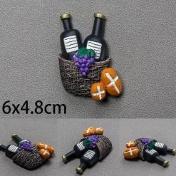 3D-Lebensmittelmagnete – Kreative Küchendekoration und Accessoires