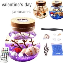 3D-LED-Nachtlicht – DIY-Unterwelt-Landschaftsdekor