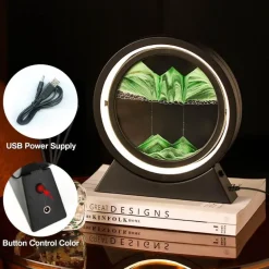 3D-LED-Sandkunstdekor – beleuchtete Gemäldedekoration