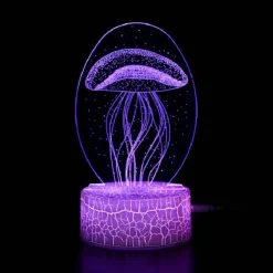 3D-Nachtlampe - Raumdekorlicht