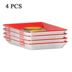 Dünnes Tablett zur Lebensmittelaufbewahrung – Kreative Organisationslösung