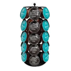 Dolce Gusto Kapselhalter – Drehbares Kapselaufbewahrungsregal für 35 Kaffeekapseln