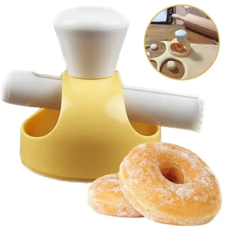 Donut-Backset mit Kuchendekorationswerkzeugen für kreative Hobbybäcker