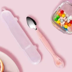 Doppelköpfiger Babylöffel – Doppeltes Fütterungsgeschirr für Kleinkinder