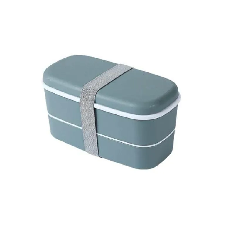 Doppellagige Lunchbox aus Metall – Langlebiger Frischhaltebehälter