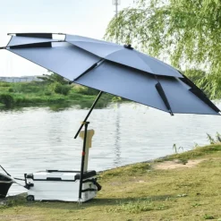 Doppellagiger Angelschirm – Outdoor-Überdachung zum Angeln und Camping