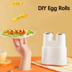 Doppelrohr-Eierrollenmacher - Selbstgemachtes Kochwerkzeug für Eierrollen