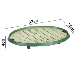 Doppelschichtige Küchenabtropfschale – platzsparender Organizer