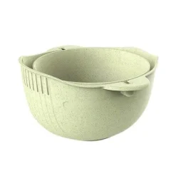 Doppelschichtiges Küchensieb - Multifunktionaler Abtropfkorb