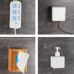 Doppelseitig klebender Wandhaken – Organizer ohne Lochen