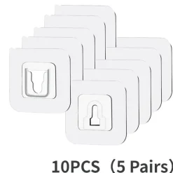 Doppelseitig klebender Wandhaken – Organizer ohne Lochen