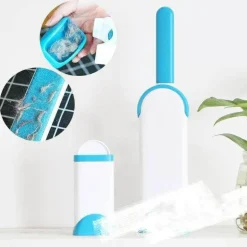 Doppelseitige Bürste zur Entfernung von Tierhaaren – wiederverwendbares Staubwerkzeug