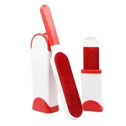 Doppelseitige Bürste zur Entfernung von Tierhaaren – wiederverwendbares Staubwerkzeug