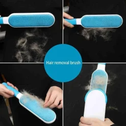 Doppelseitige Bürste zur Entfernung von Tierhaaren – wiederverwendbares Staubwerkzeug