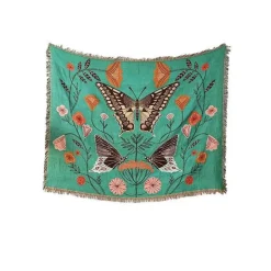 Doppelseitige ethnische Wandteppichdecke - Wohndekor-Sofabezug