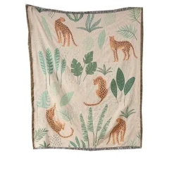 Doppelseitige ethnische Wandteppichdecke - Wohndekor-Sofabezug