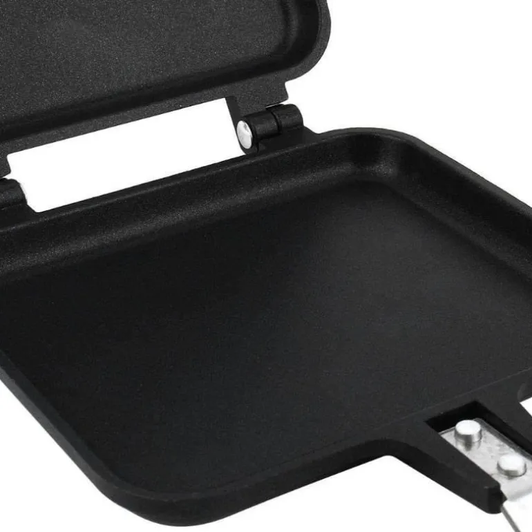 Doppelseitige Sandwichmaker-Pfanne mit Antihaftbeschichtung – Vielseitige Grillplatte für einfache Sandwiches