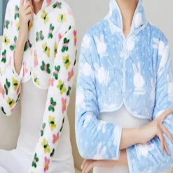 Doppelseitige Winterjacke - Schulterstütze Rückenwärmer