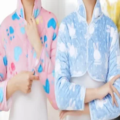 Doppelseitige Winterjacke - Schulterstütze Rückenwärmer