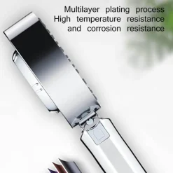 Doppelseitiger Hochdruck-Duschkopf – Seifenspender-Design