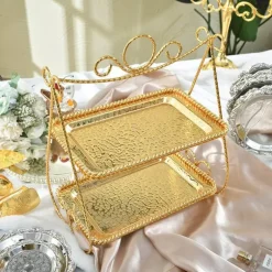 Doppelstöckiger Tortenständer - Eleganter Dessertständer