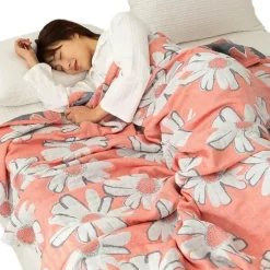 Doppelte Baumwolldecke - Weiche, atmungsaktive Bettdecke