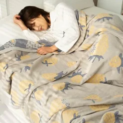 Doppelte Baumwolldecke - Weiche, atmungsaktive Bettdecke